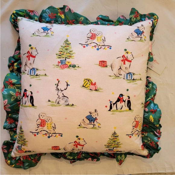 Cath Kidston Christmas animal pillows size 18x18